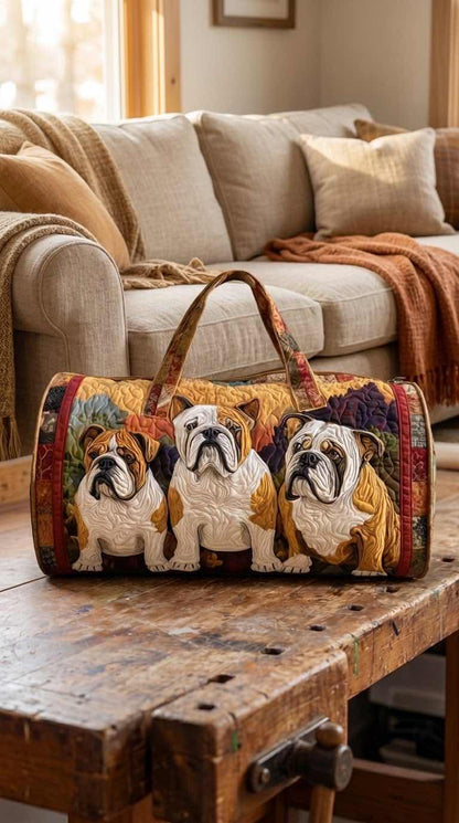 Paws&Pouches™ Dog Quilted Duffel bag
