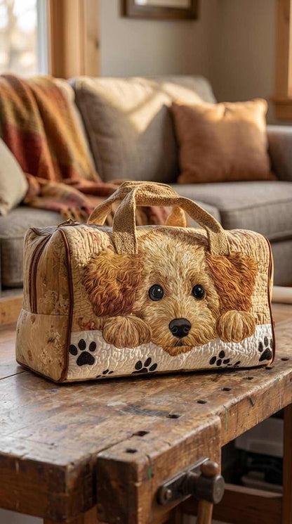 Paws&Pouches™ Dog Quilted Duffel bag